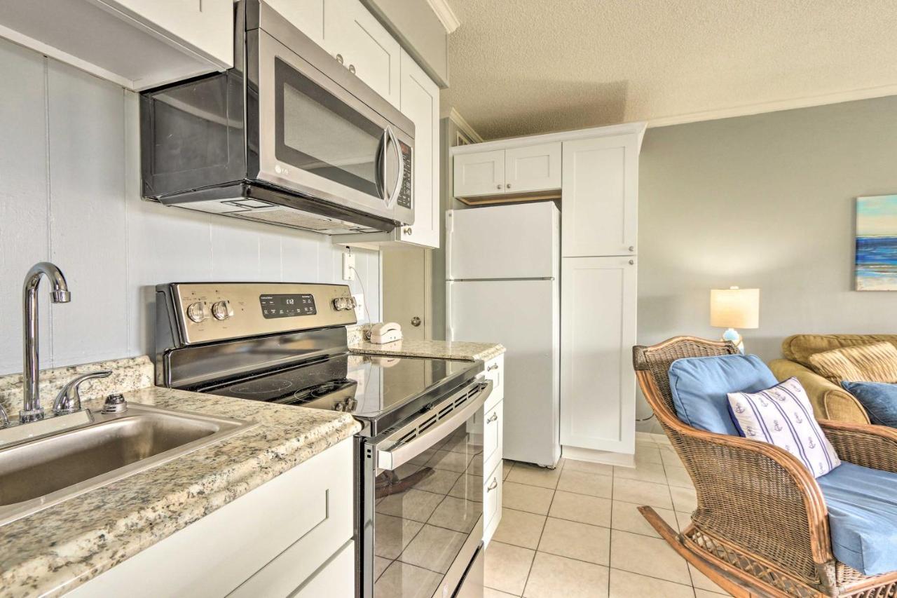 Hilton Head Ocean-View Villa Steps To Beach! Гілтон-Гед-Айленд Екстер'єр фото